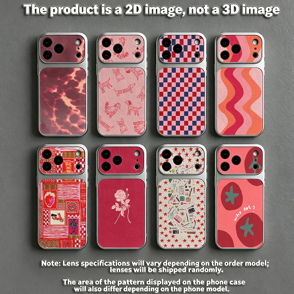 Vintage Cartoon Collectible - Vintage Red Print Collection iPhone-Hülle für