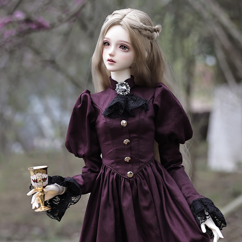 Vintage Cartoon Collectible - Elina BJD Puppe 1/3 Schöne Elegante