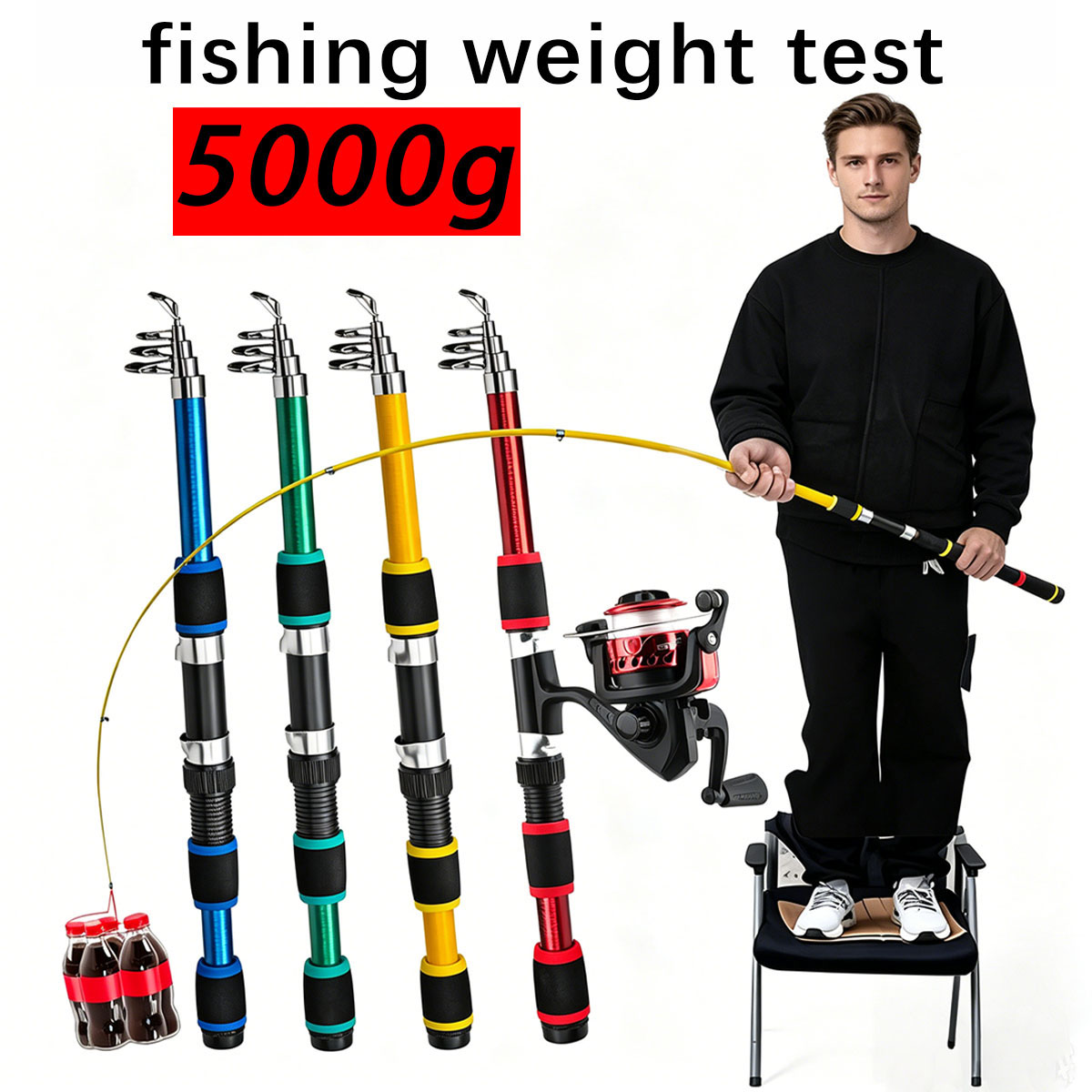 Teleskop-Angelruten-Rollen-Set – Developing Tank Reel Bewertung und Preis