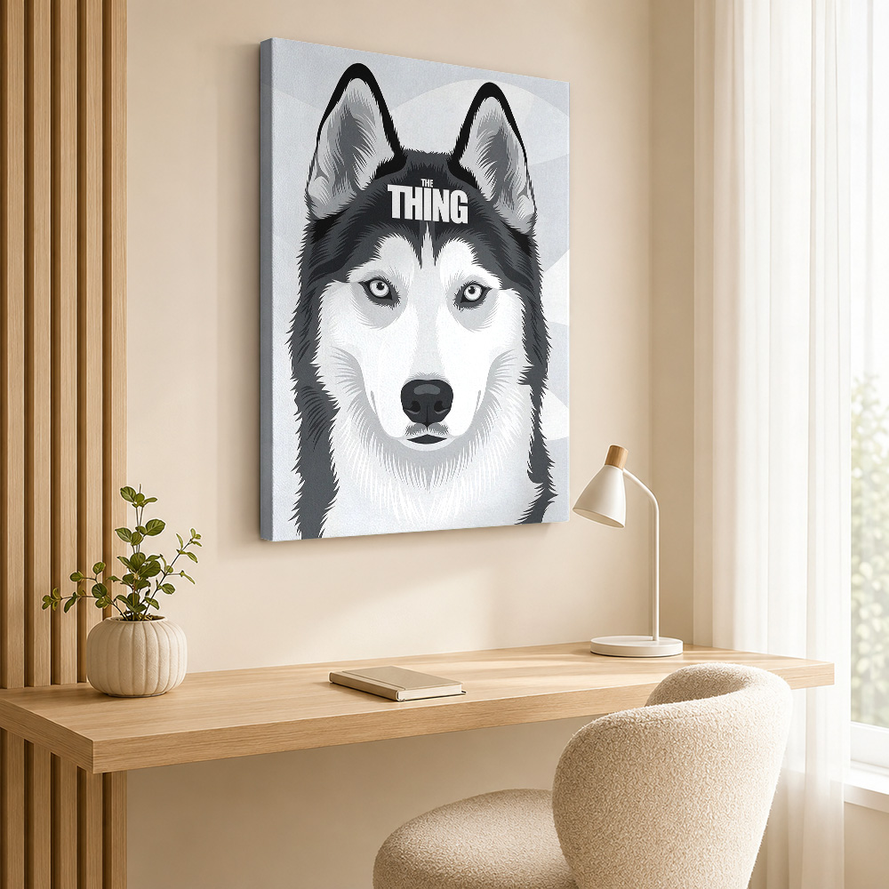 The Thing Husky Film Leinwandd – Collectible Vintage Photos Bewertung und Preis