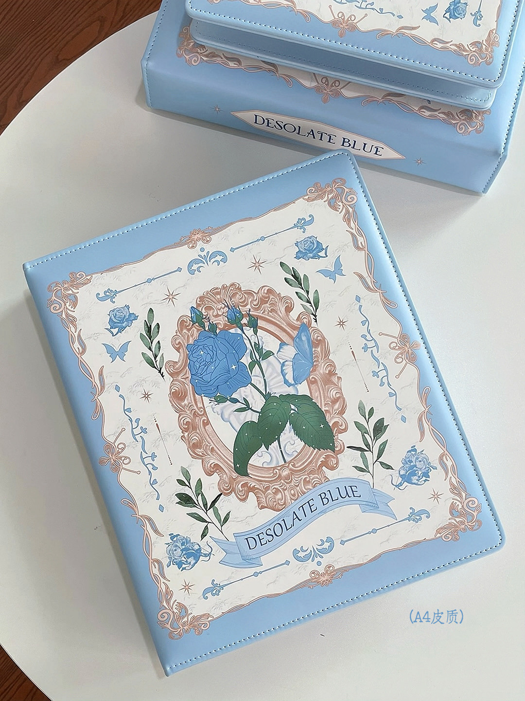 Silent Blue Rose A4/A5 PU-Lede – Polaroid Photo Album Bewertung und Preis