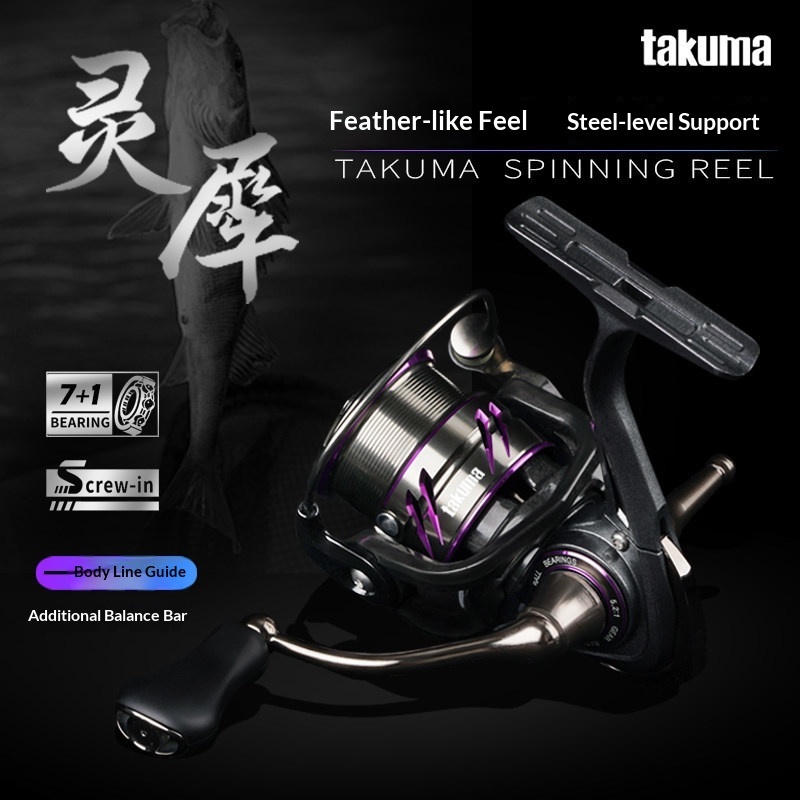 Takuma Spinnrolle, leicht, für – Developing Tank Reel Bewertung und Preis