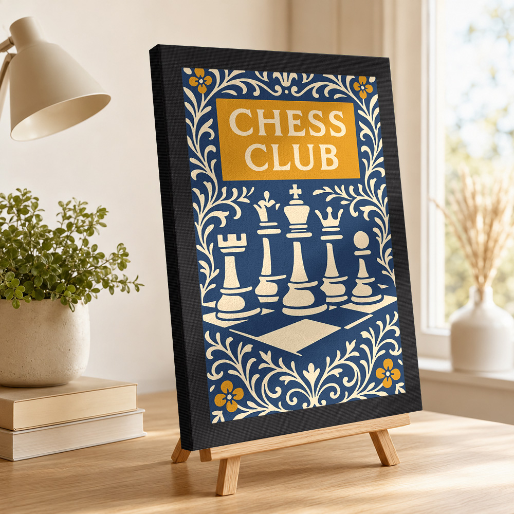 Schachclub Vintage Gerahmtes L – Collectible Vintage Photos Bewertung und Preis
