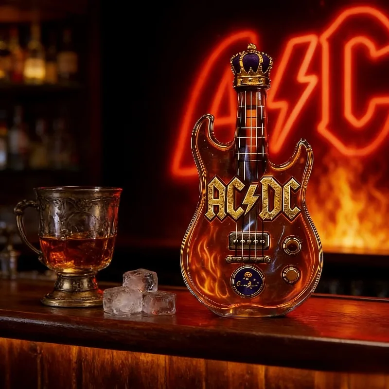Retro-Elektrogitarrenförmiger  – Vintage Collectible Liquor Bottles Bewertung und Preis