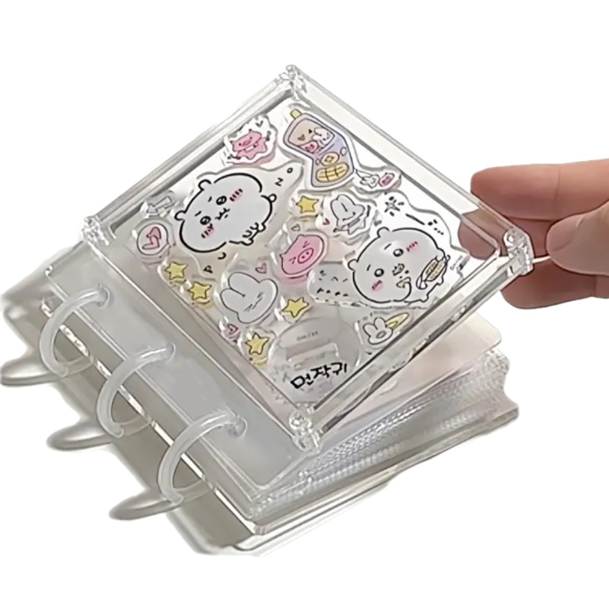 Yiji Einzelquadrat-Gitter Drei – Polaroid Photo Album Bewertung und Preis