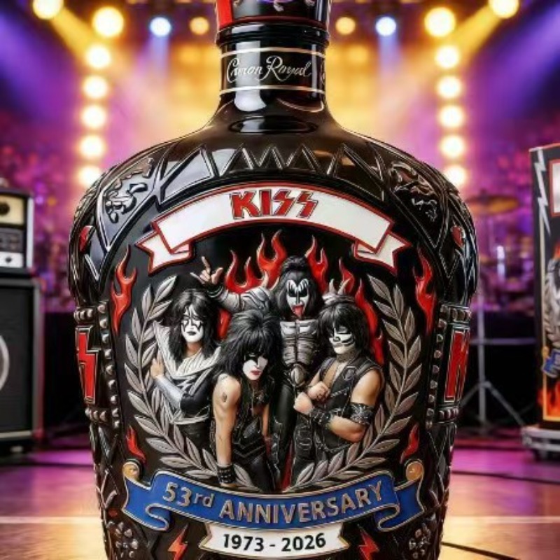 Sammlerstück KISS Band-Stil Wh – Vintage Collectible Liquor Bottles Bewertung und Preis