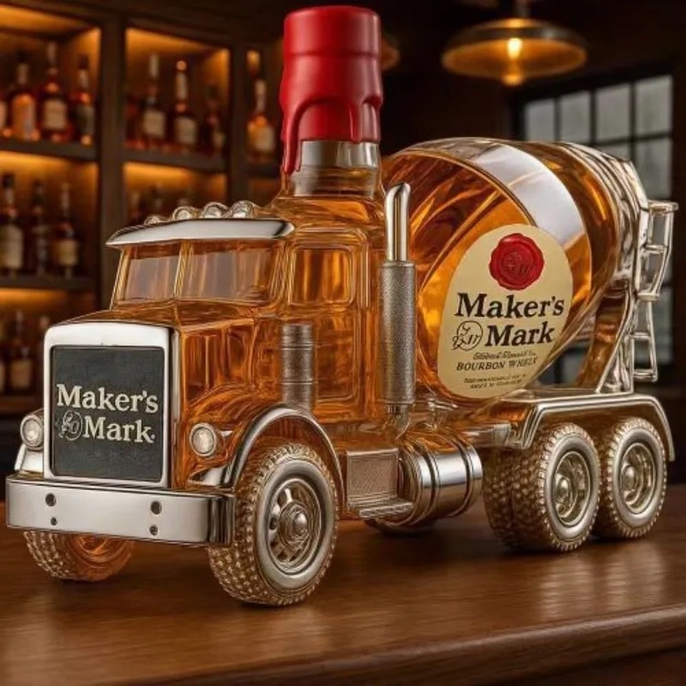 Vintage-Truck-Glas-Whiskey-Dek – Vintage Collectible Liquor Bottles Bewertung und Preis